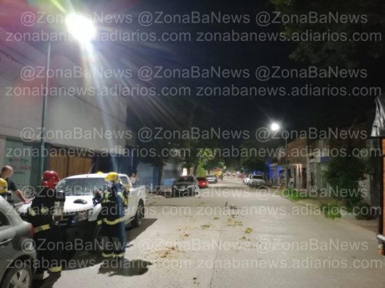 Intervención de Bomberos por fuga de gas en pleno desfile 